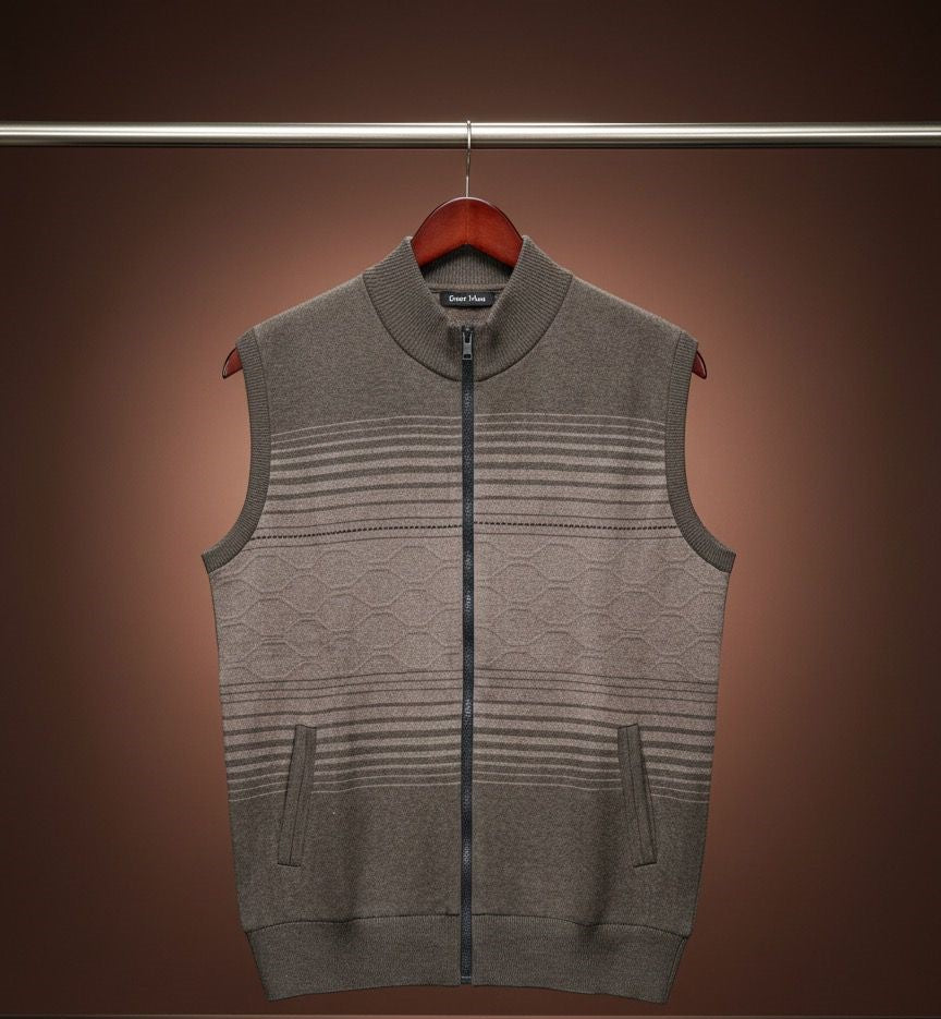 APT Men's Sleeveless Sweater For Winter