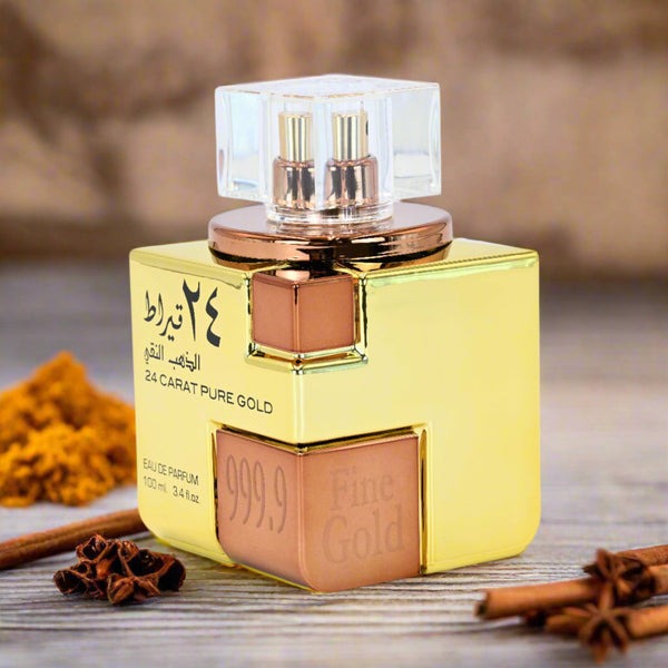 💛 Lattafa 24 Carat Pure Gold | Unisex Eau De Parfum – 100ml