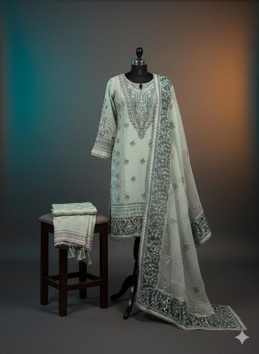 Embroidered shalwar kameez Stiched