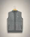 Men's Wool Sleeveless Sweater For Winter