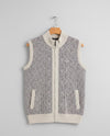 Men's Wool Sleeveless Sweater For Winter