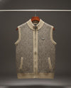 Vancort Men's Wool Sleeveless Sweater For Winter