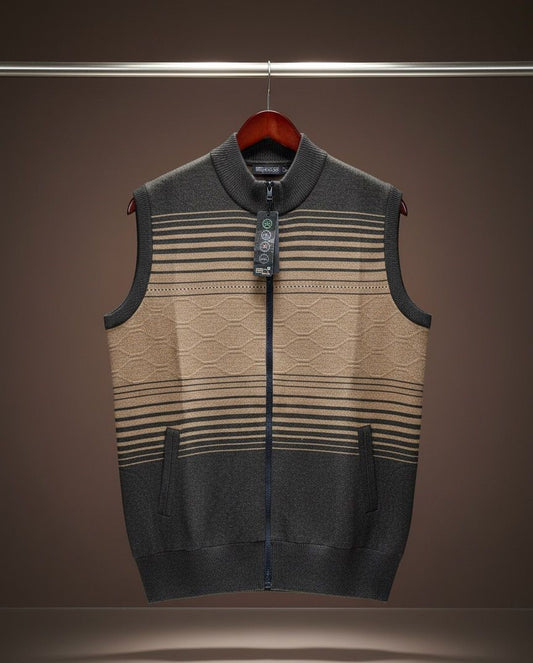 APT Men's Sleeveless Sweater For Winter