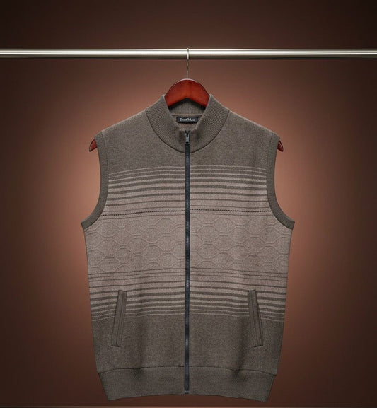 APT Men's Sleeveless Sweater For Winter