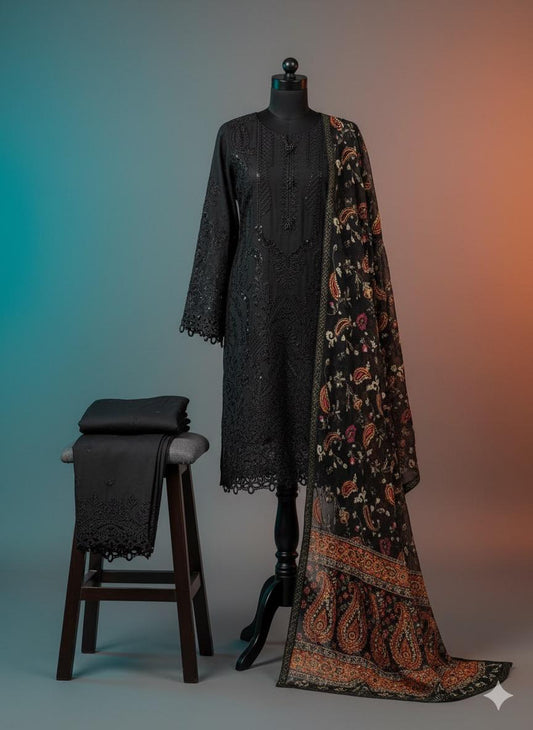 Ladies Imported Embroidered Shalwar Kameez Suit